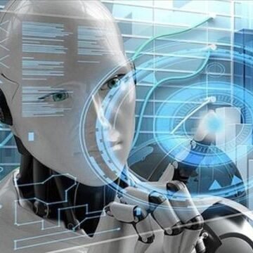 Anonim bir yapay zeka modelinin ekran üzerinde çalıştığını gösteren görsel