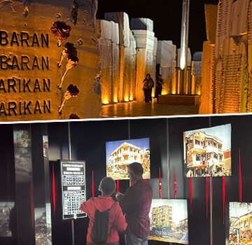 Marmara Depremi'nin 27. yılında hayatını kaybedenler için anıtlar karanfillerle donatıldı. Deprem anıtı önünde yanan mumlar ve bırakılan karanfiller