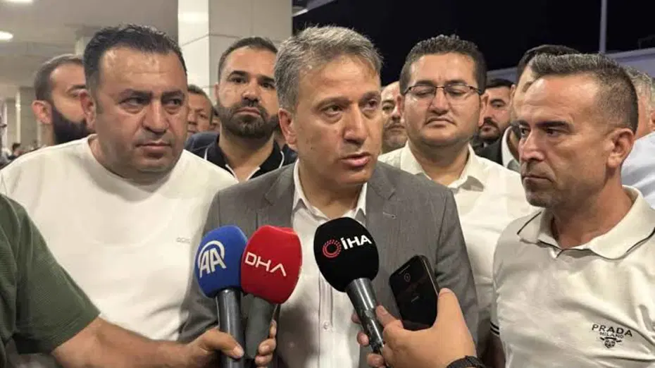 Yeni Parti Gaziantep İl Başkanı Erhan Deniz Güngen hakkındaki soruşturma Gaziantep Cumhuriyet Başsavcılığı tarafından yürütülüyor Gaziantep adliye binası dış cephe görünümü