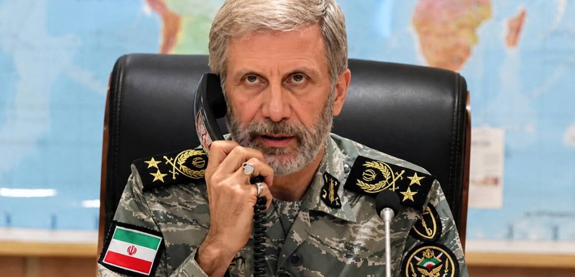 İran Genelkurmay Başkanı Emir Hatemi basın açıklaması