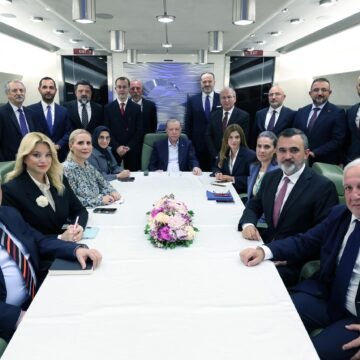 Bişkek'te Erdoğan ve Putin'in Ala Arça Devlet Konutu'nda gerçekleştirdiği ikili görüşme