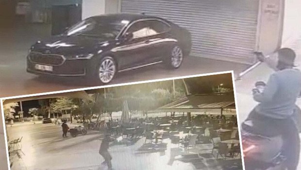 Çiğli'de Belediye Başkanı Onur Emrah Yıldız'ın makam aracının kurşunlandığı soruşturmada 6 şüpheli daha tutuklandı Çiğli Belediyesi önünde güvenlik önlemleri alınmış alan