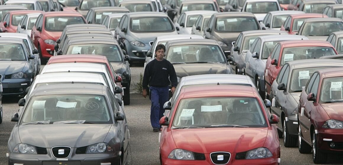 İspanya'nın Martorell kentindeki SEAT S.A. üretim merkezinin dış görünümü