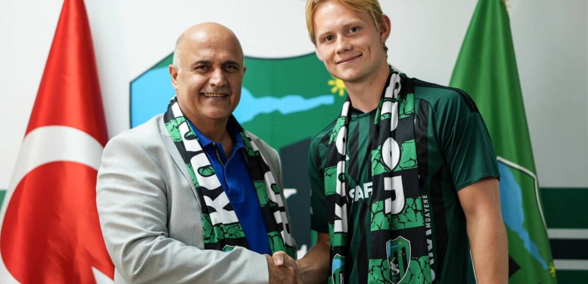 Kocaelispor'a imza atan Norveçli orta saha oyuncusu Tobias Gulliksen