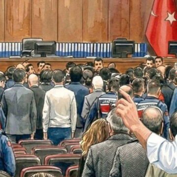İBB davasının 78. gününde Silivri'de sanık savunmaları sürdü. Marmara Kapalı Cezaevi'nde İBB davası duruşma salonu