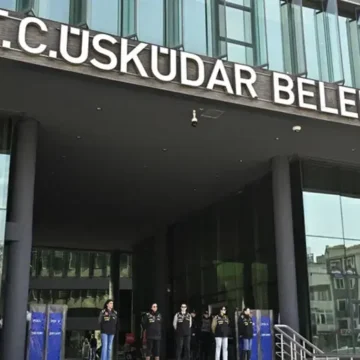 Üsküdar Belediyesi binası ön cephesi